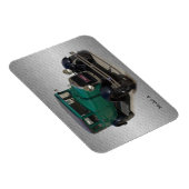 Groen model A-magneet Magneet (Rechterzijde)