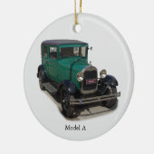 Groen model A-versiering Keramisch Ornament (Links)