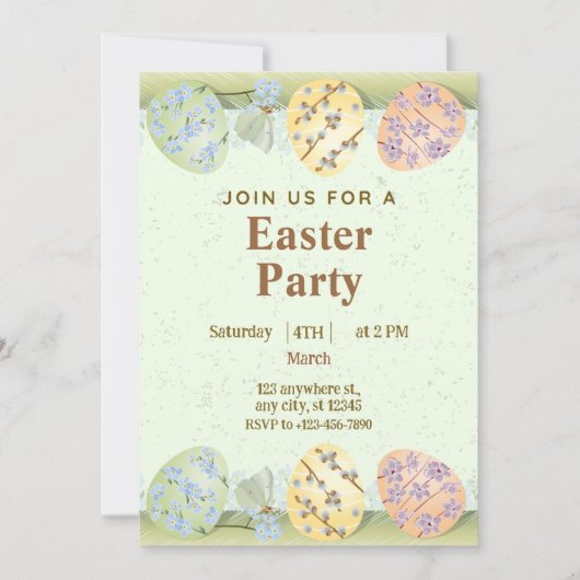 Groen Modern Creatief Esthetisch Elegant Eenvoudig Feestdagenkaart (Voorkant)