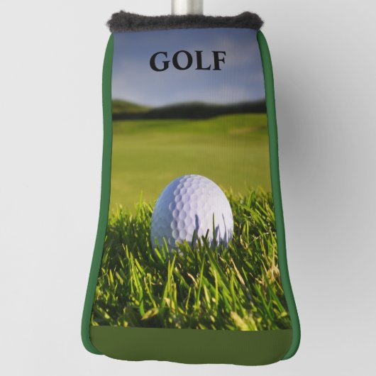 Groen Modern Custom Beste Putter Golf Head Hoesje Golfheadcover (Draai 90)