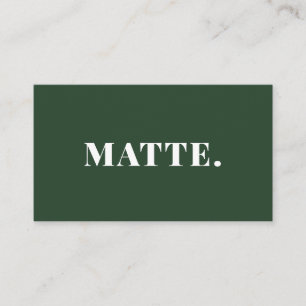 Groen Modern Eenvoudig Elegant Professioneel Visitekaartje