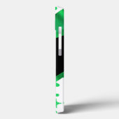  groen modern gevlekt patroon Case-Mate iPhone case (Achterkant / Links)
