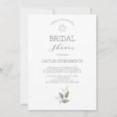 Groen Modern Vrijgezellenfeest Kaart (Voorkant)