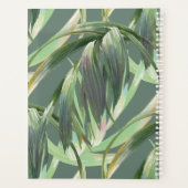 Groen | Moderne Elegante Minimalistische Monogram Planner (Achterkant)