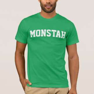 Groen "Monstah"-T-shirt T-shirt