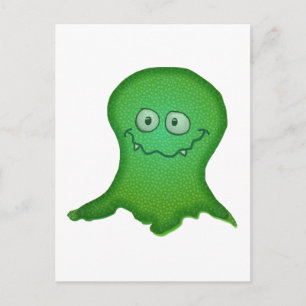 Groen monster Briefkaart