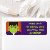 Groen monster etiket (Insitu)