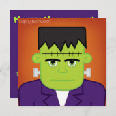 Groen monster kaart (Voorkant / Achterkant)