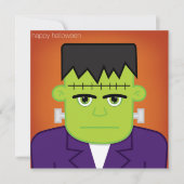 Groen monster kaart (Voorkant)