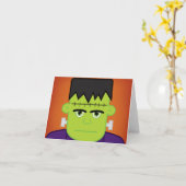 Groen monster kaart (Gele Bloem)
