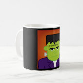 Groen monster koffiemok (Voorkant links)