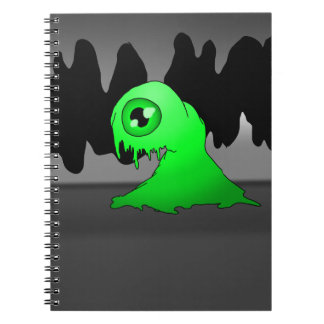 Groen monster Notitieboek