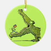 Groen monster Ornament (Voorkant)