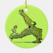 Groen monster Ornament (Achterkant)