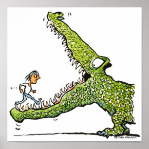 Groen monster Poster