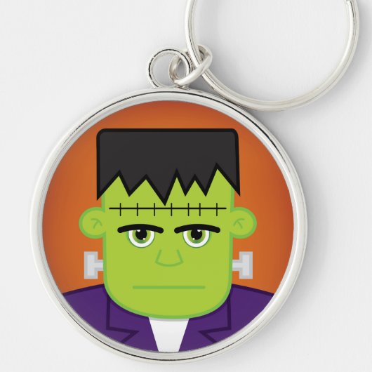 Groen monster sleutelhanger (Voorkant)
