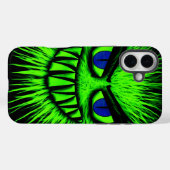 Groen Monster Telefoon Case (Achterkant (horizontaal))