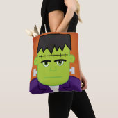 Groen monster tote bag (Dichtbij)