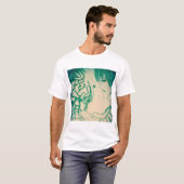 groen monster yaei manga anime cartoon t-shirt (Voorkant volledig)