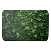 Groen mos en varens textuur Mossy tropisch bos Badmat (Voorkant)