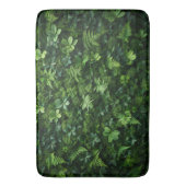 Groen mos en varens textuur Mossy tropisch bos Badmat (Voorkant Verticaal)