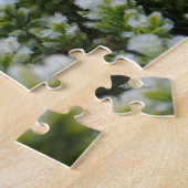 Groen Mos Mooie Frosty Herfst Planten Macro Legpuzzel (Zijkant)