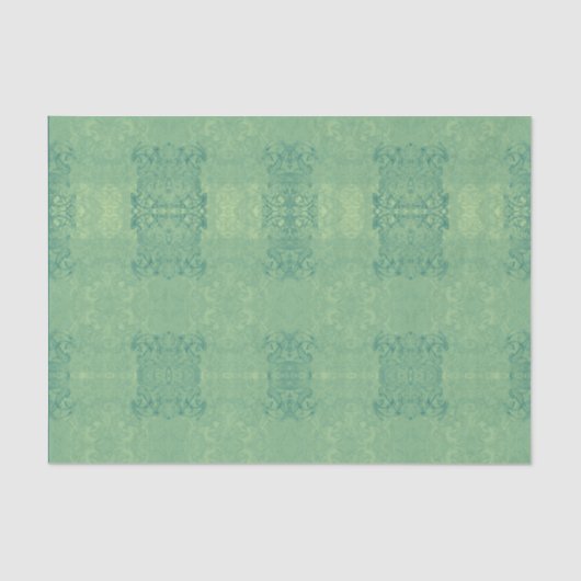 Groen mousselpapier tissuepapier (Voorkant)