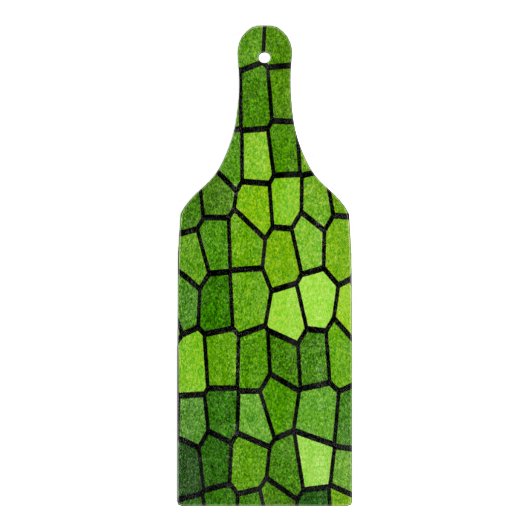 Groen Mozaïek Snijplank (Voorkant)