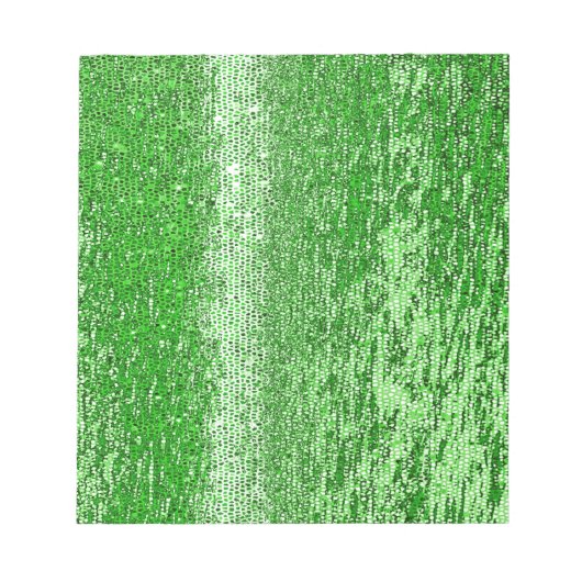 Groen mozaïekpatroon notitieblok (Voorkant)