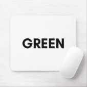 groen muismat (Met muis)