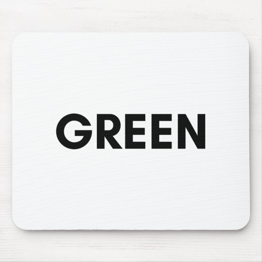 groen muismat (Voorkant)