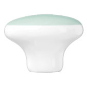 groen muntverloop keramische knop (Zijkant)