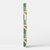 groen naadloos patroon met lijnen en geometrieschu Case-Mate iPhone case (Achterkant / Rechts)