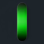 Groen naar zwart verloop skateboard<br><div class="desc">Het op dit product uitgeruste tekengebied is gemaakt met Adobe Illustrator en/of Photoshop. Kunstwerk van: Brady Arnold.</div>
