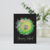 Groen natuurlijk Briefkaart van Uruguay (Staand voorkant)