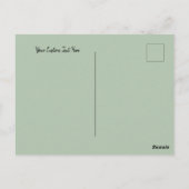 Groen natuurlijk Briefkaart van Uruguay (Achterkant)