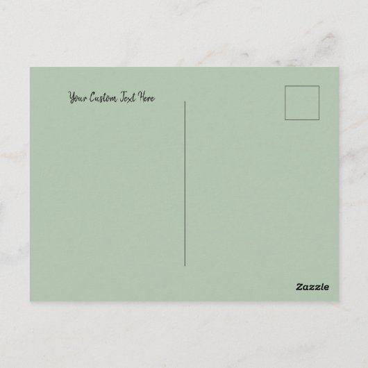 Groen natuurlijk Briefkaart van Uruguay (Achterkant)