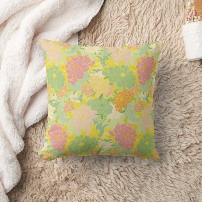 groen, natuurlijk, decor voor thuisgebruik, abstra kussen (Deken)