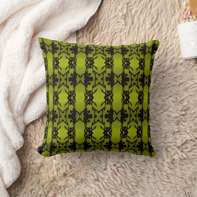 groen, natuurlijk, thuisdecor, abstract, modus kussen (Deken)