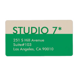 Groen - Natuurlijke reeks Etiket