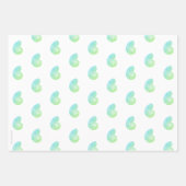 Groen Nautilus — Verpakkingspapier Inpakpapier Vel (Voorkant 2)