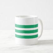 Groen Nautisch Anchor Koffiemok (Voorkant rechts)