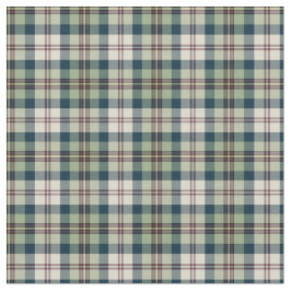 Groen, Navy Blue en Cream Pset Stof