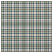 Groen, Navy Blue en Cream Pset Stof (Swatch)