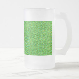 Groen Net Kaleidoscoop/Green Kaleidoscope Net Matglas Bierpul