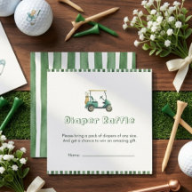Groen Nieuw in de Club Golfkar Luier Raffle