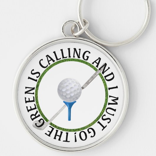 Groen noemt Button Sleutelhanger (Voorkant)