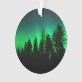 Groen noorderlicht ornament (voorkant)