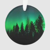 Groen noorderlicht ornament (voorkant)