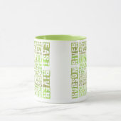 Groen NYC-buren Mok (Midden)